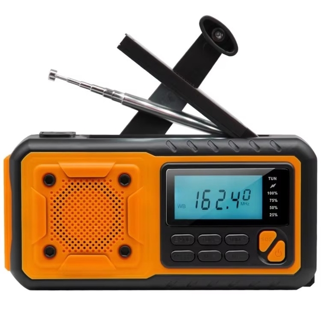 solar crank emergency radio