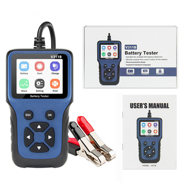 12 volt car battery tester car battery tester with printer