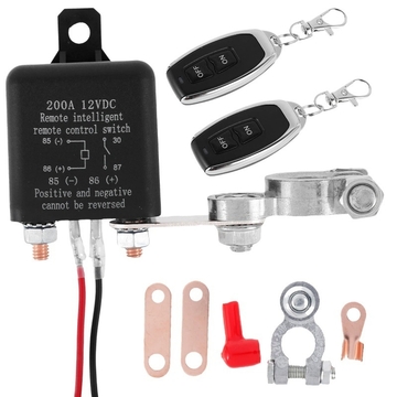 car battery disconnect switch remote