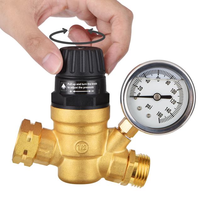 rv water regulator valve