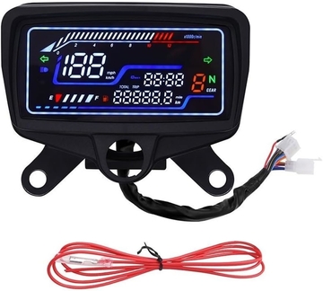 digital motorcycle speedometer